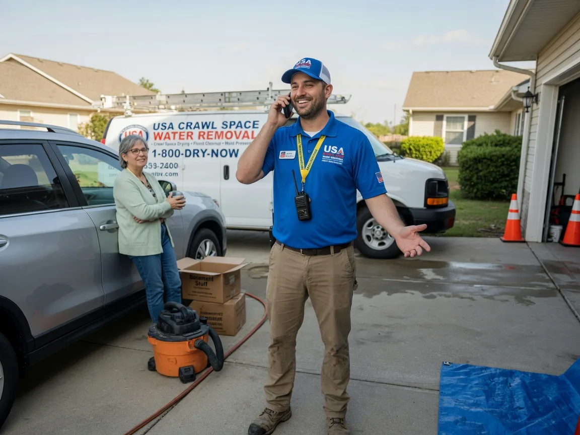 Crawl Space Water Removal White Oak, MD FAQs